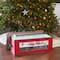 Household Essentials Red & Green Ornament Storage Box with Window